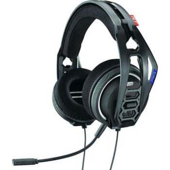 plantronics rig hs over ear gaming headset mm black